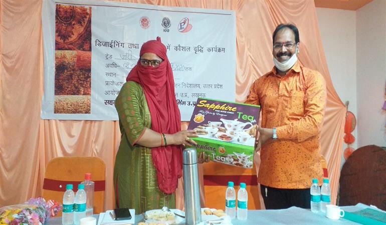Designing and Packaging, Trade- Zari Work (District-Lucknow)